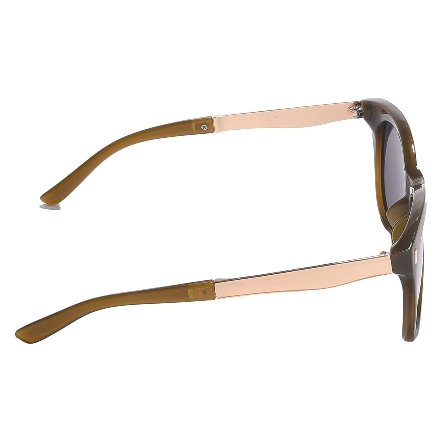 Haute Sauce Brown Wayfarer Sunglasses for Women & Girls | Tinted Black Lens | Goggles, Glasses, Shades, Eyewear, Chasma, Glares for women | accessories for women | Cool, Funky, Stylish ladies sunnies