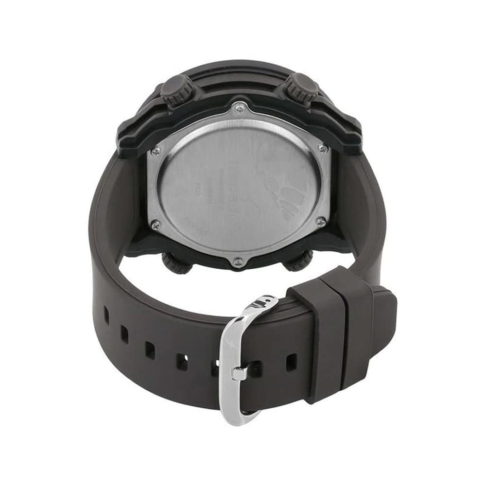 Fastrack Mens Analog Black Dial Black Band Silicone Watch