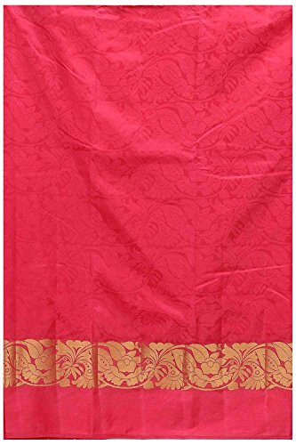 Kashish Women's Dupion Silk Saree with Blouse Piece