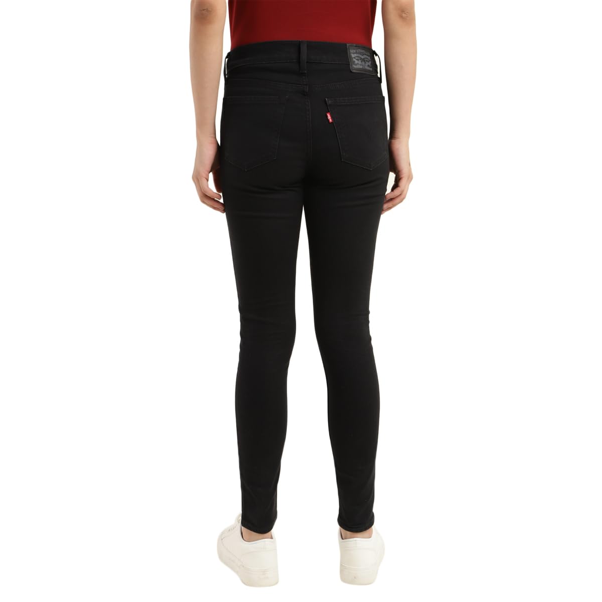 Levi's Women's Super Skinny Jeans (A7088-0032_Black) | Rise Style: Mid Rise