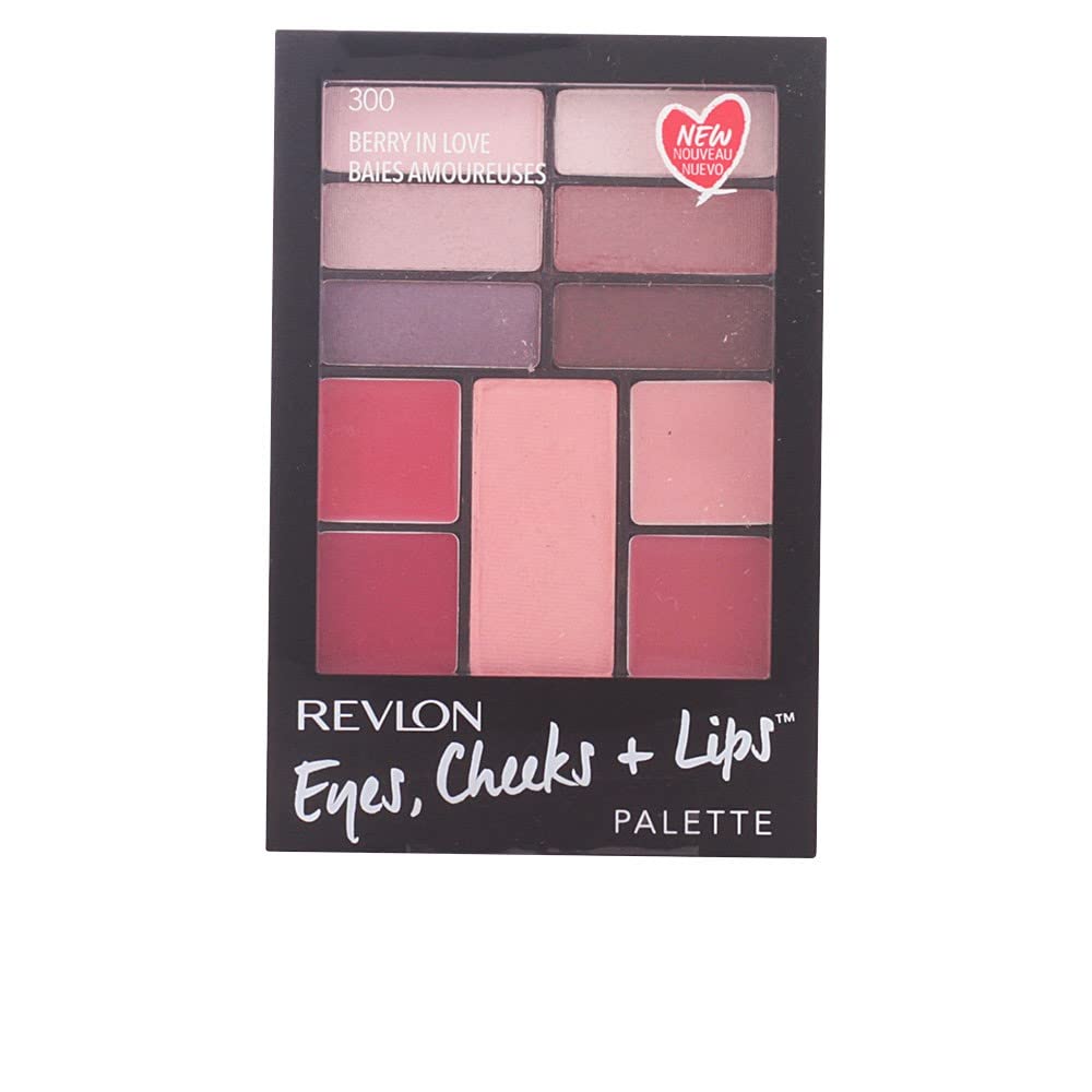 REVLON Eyes, Cheeks + Lips Pallet, Berry In Love, 1 Count