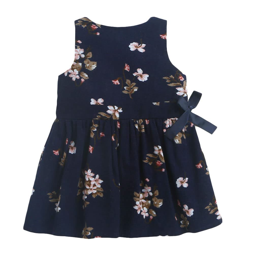 Hopscotch Girls Mini Casual Dresses In White Color For Ages 2-3 Years