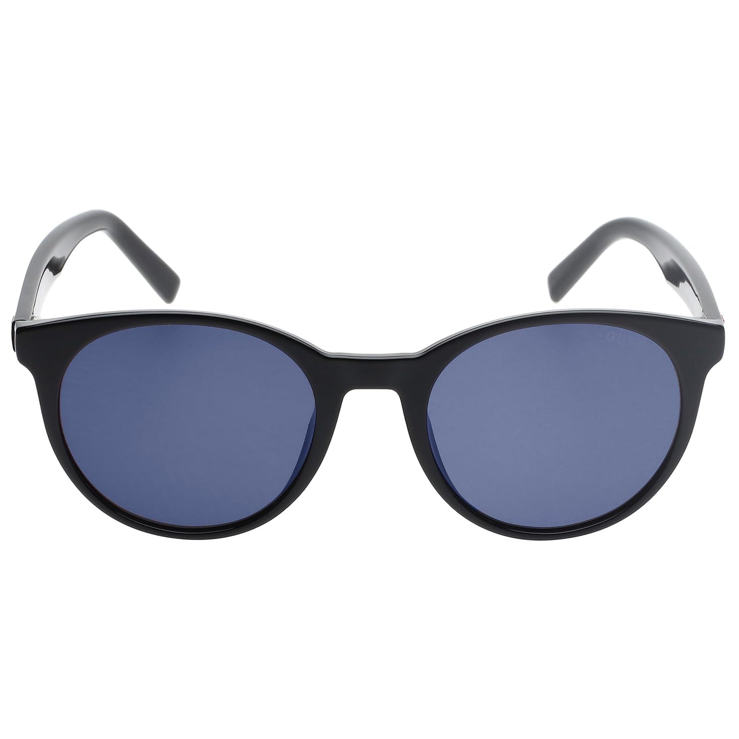 GUESS|Black Full Frame Oval Sunglasses|100% UV Protected (Uv 400) Grey Gradient Faded Lens|Men's & Women's|Small|GU00023 01C 52 S