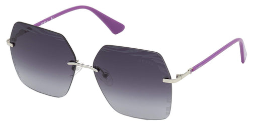 Guess Square Sunglasses with Grey Lens for Women