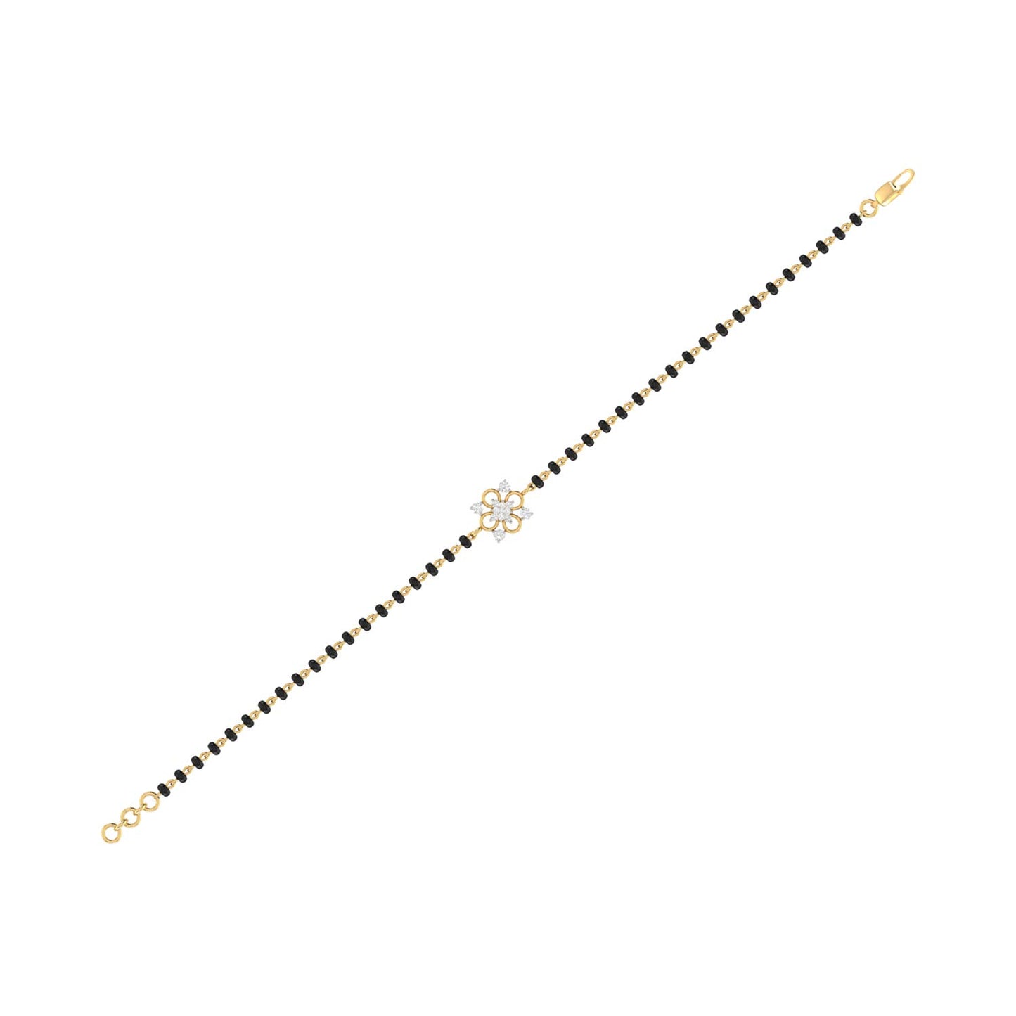 PC Jeweller 18k (750) Yellow Gold and Diamond Bracelet for Women