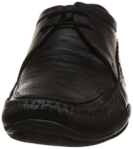 Hush Puppies Mens Spencer Plain Black Uniform Dress Shoe - 8 UK (8246768)