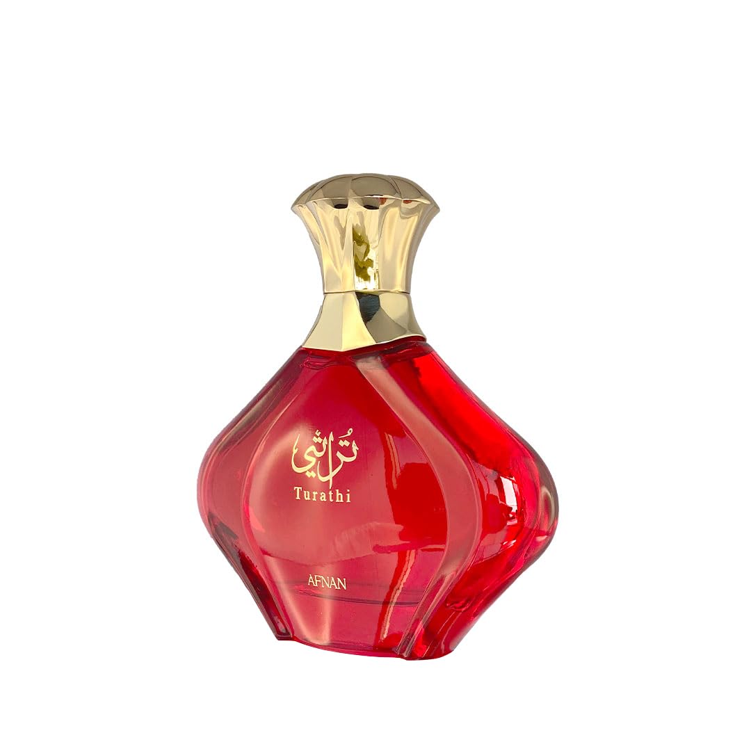 AFNAN Turathi Femme Red Eau de Parfum for Women, 90 ML