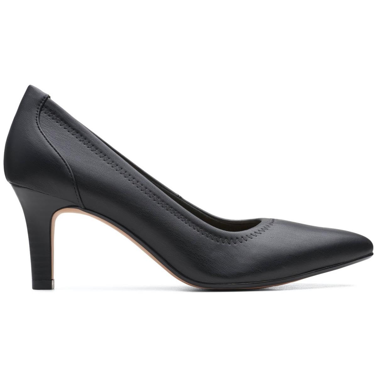 Clarks Women's Illeana Pump Black Smooth 5 UK (26162303