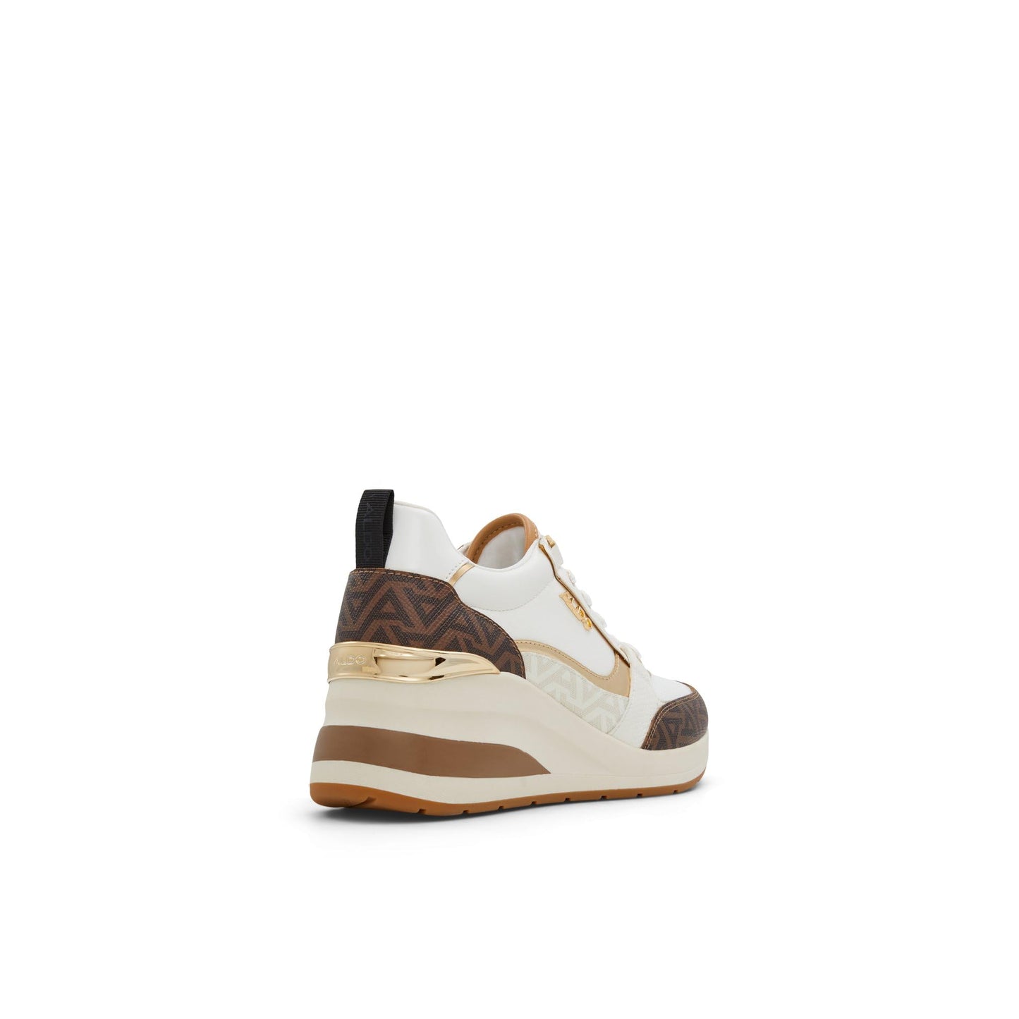 Aldo CAROTERIEL-IN201 Ladies Dark Brown Wedge Sneakers