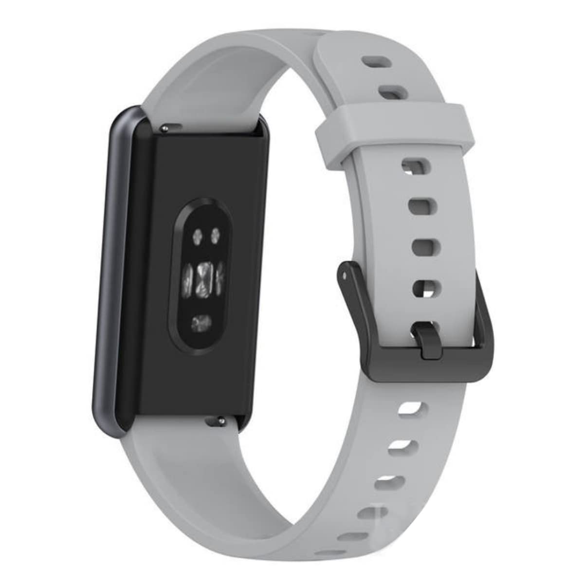 Meyaar Strap Band Only Compatible With realme Band 2 (Not For Any other Brand Watch) : (Tracker Not Included) (Strap Only) (Silicone (Grey))