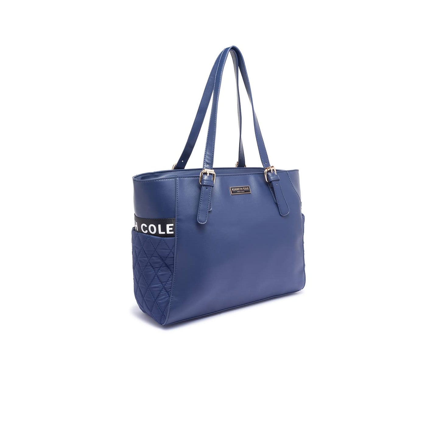 KENNETH COLE Women's Stylish Navy Casual Tote Bag