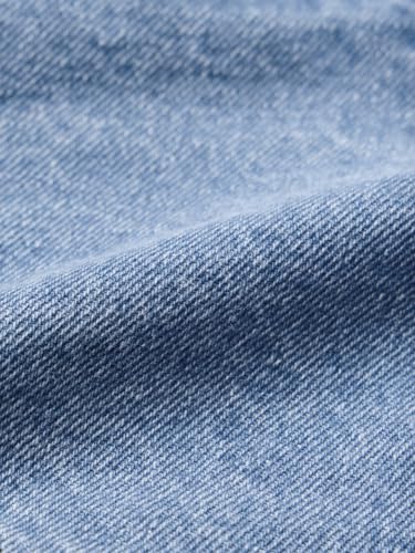 The Souled Store Winnie The Pooh: Butterfly Women and Girls Buttoned Waistband Light Blue Embroidered Cotton Denim Regular Fit Cuffed Hem Lightweight Everyday All-Season Casual Shorts