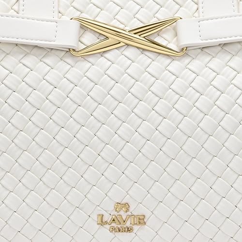 Lavie Paris Women's Bleuet HZ Large Satchel Bag | Satchel Handbag for Work | Ladies Purse | Stylish Shoulder Bag | Gift for Women