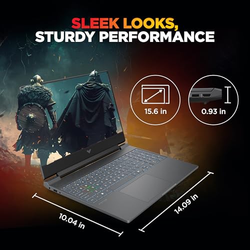 HP Victus, Intel Core 5 210H, 4GB RTX 3050 A (24GB DDR5, 512GB SSD) FHD, 144Hz, 300 nits, IPS, 15.6''/39.6 cm, Win11, M365* Office24, Mica Silver, 2.29kg, fa2500TX, Backlit, Gaming Laptop