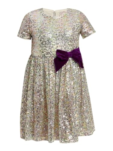 VERO MODA Girl Beige Fit & Flare Dress