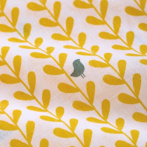 Hopscotch Girls Short Sleeves Graphic Print Yellow Blouse for Ages (4-5 Years)