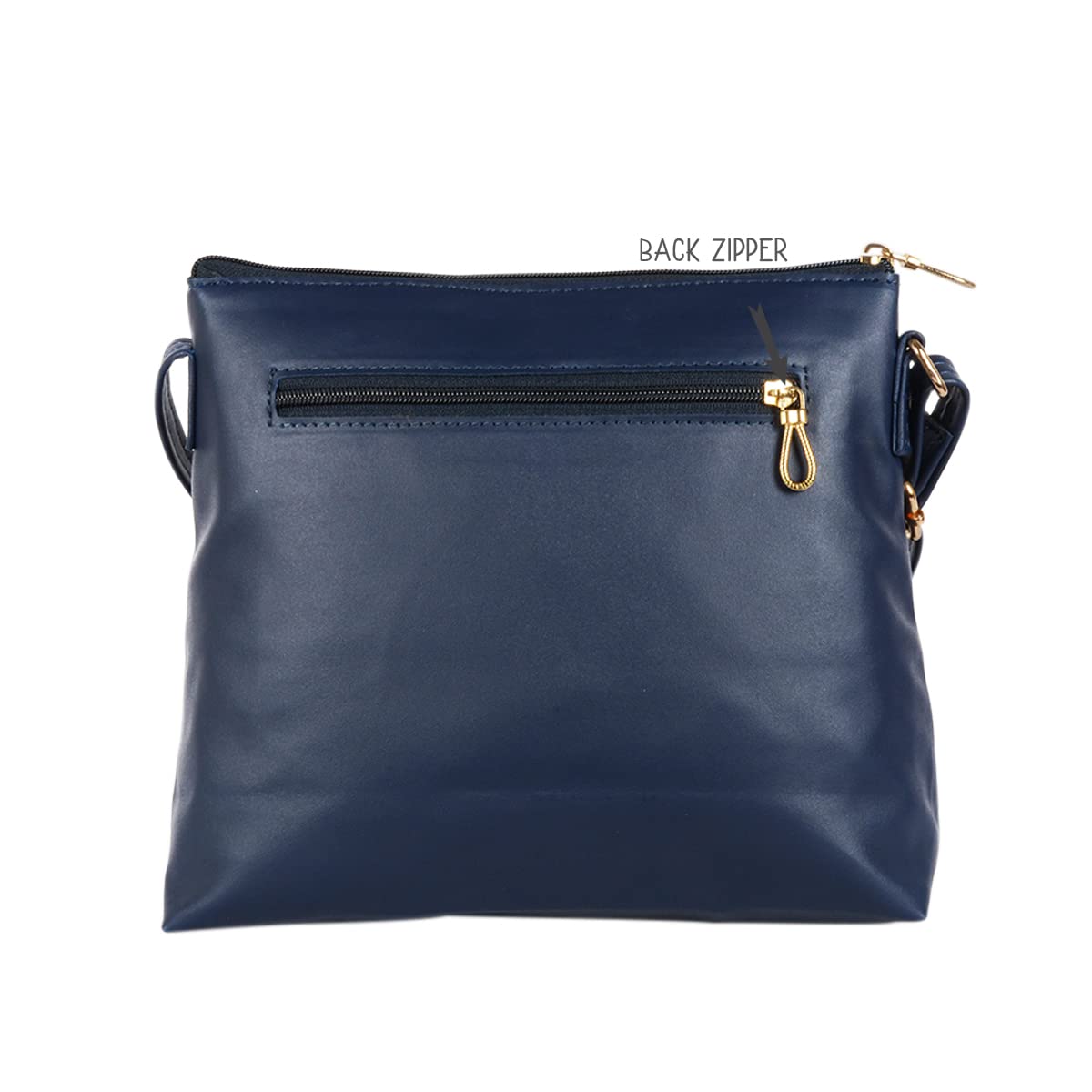 Baggit Women Blue Small Size Sling Bag | Ladies Stylish Casual Cross Body Purse Handbag