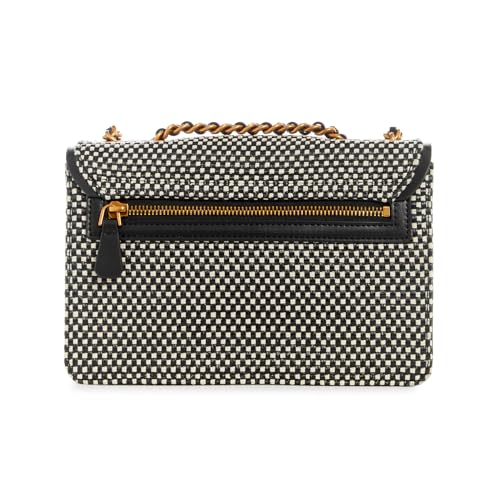 Guess Women's Black Textured Crossbody Bag| Ladies Purse Handbags | Gift For Ladies