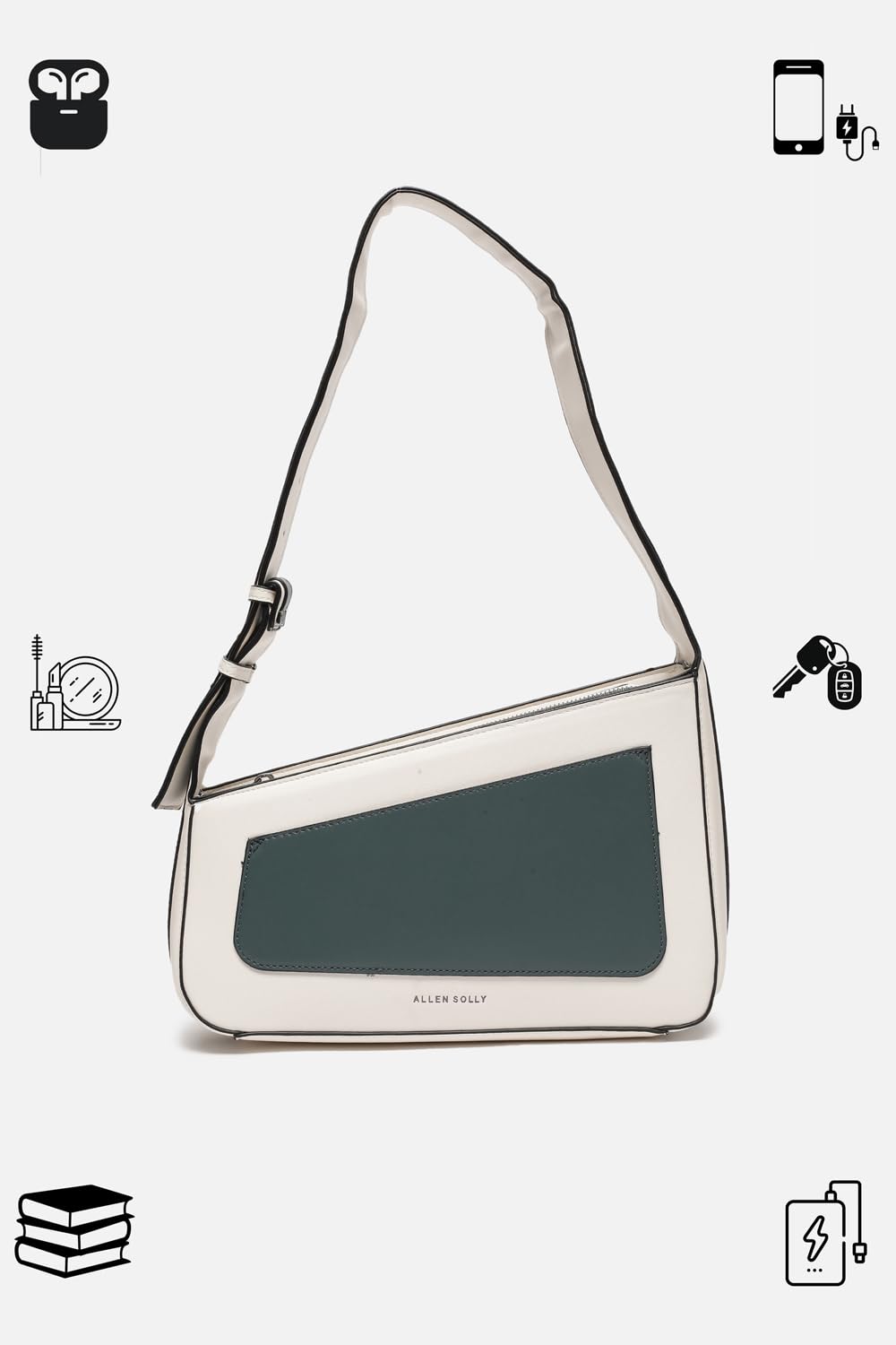 Allen Solly Women Colourblocked Shoulder Bag