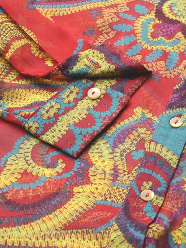 Aarke Ritu Kumar Turq Petal Paisley Full Sleeve Shirt