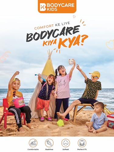 BODYCARE Girls Polo Neck Half Sleeves Solid Tshirt - Dark Navy