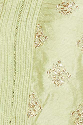 BIBA WOMEN EMBROIDERY STRAIGHT SALWAR KURTA DUPATTA(SKD6643_GREEN_34)