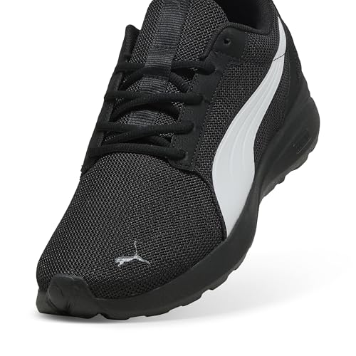 Puma, Unisex-Adult, SOFTRIDE Cosmic LT, Black-White, Sneaker, 5UK, (40023501)