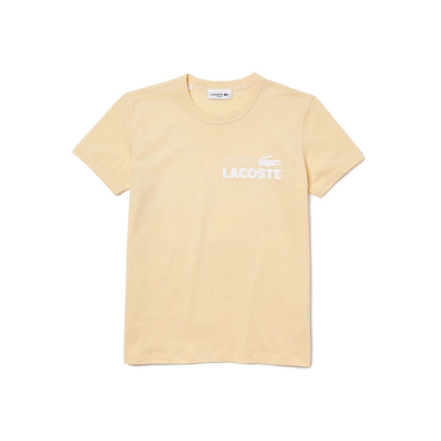 Lacoste Women's Slim Fit T-Shirts (TF5606XB8_Orange 40)