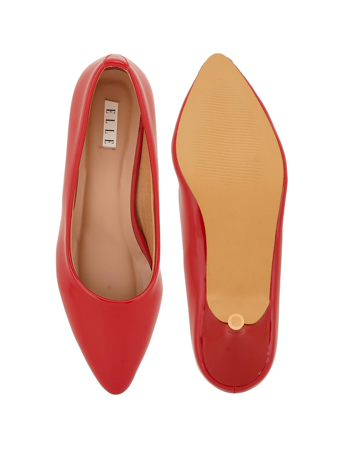 Elle Women Shoes, Red, UK-3