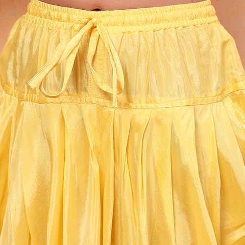 BIBA Girl's Cotton Printed Relaxed Kid Salwar Suit Set (Kw3535_Redyellow_7) 6 Years-7 Years