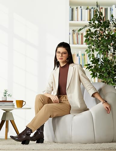 Van Heusen Women's Modern Blazer (VWBZFRGFE76644_Pink