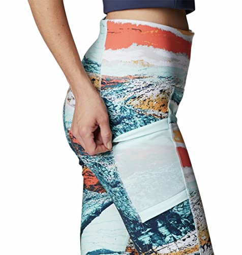 Columbia Womens Windgates II Legging, ICY Morn Hypernature, L