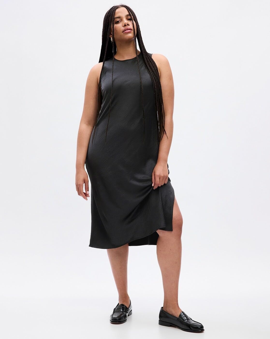 GAP Women's Sleeveless Polyester Classic Knee-Length Casual Dress