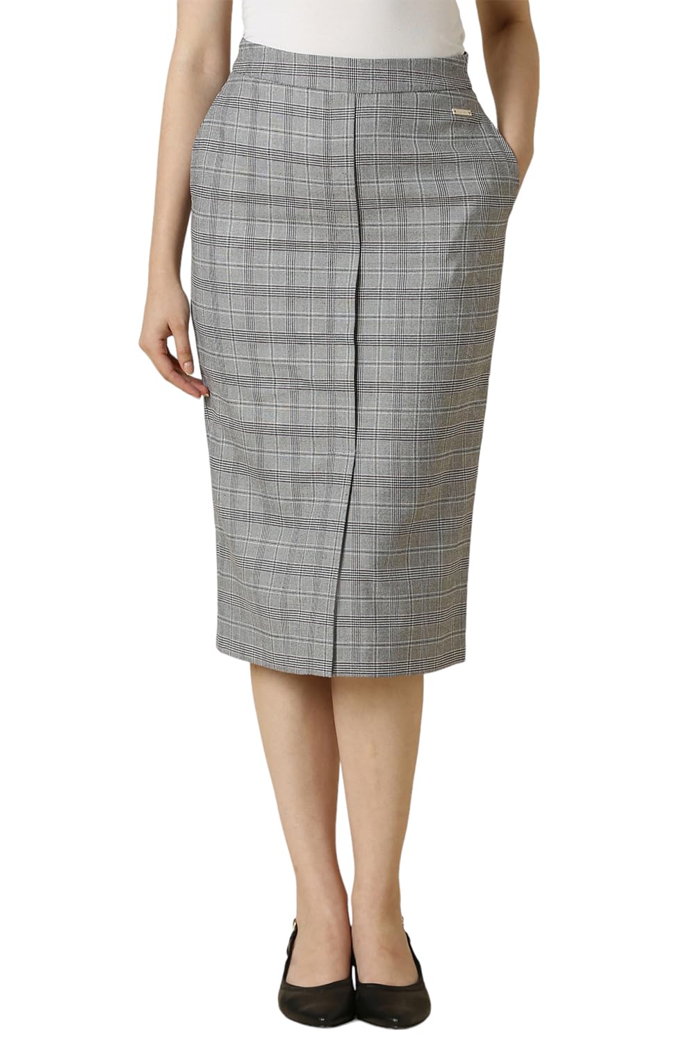 Allen Solly Polyester Blend Modern Skirt