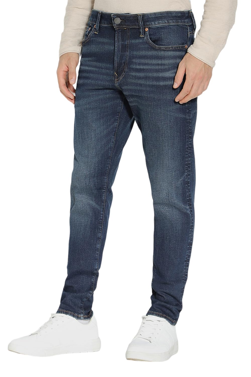 American Eagle Men Navy Airflex+ Athletic Skinny Jean