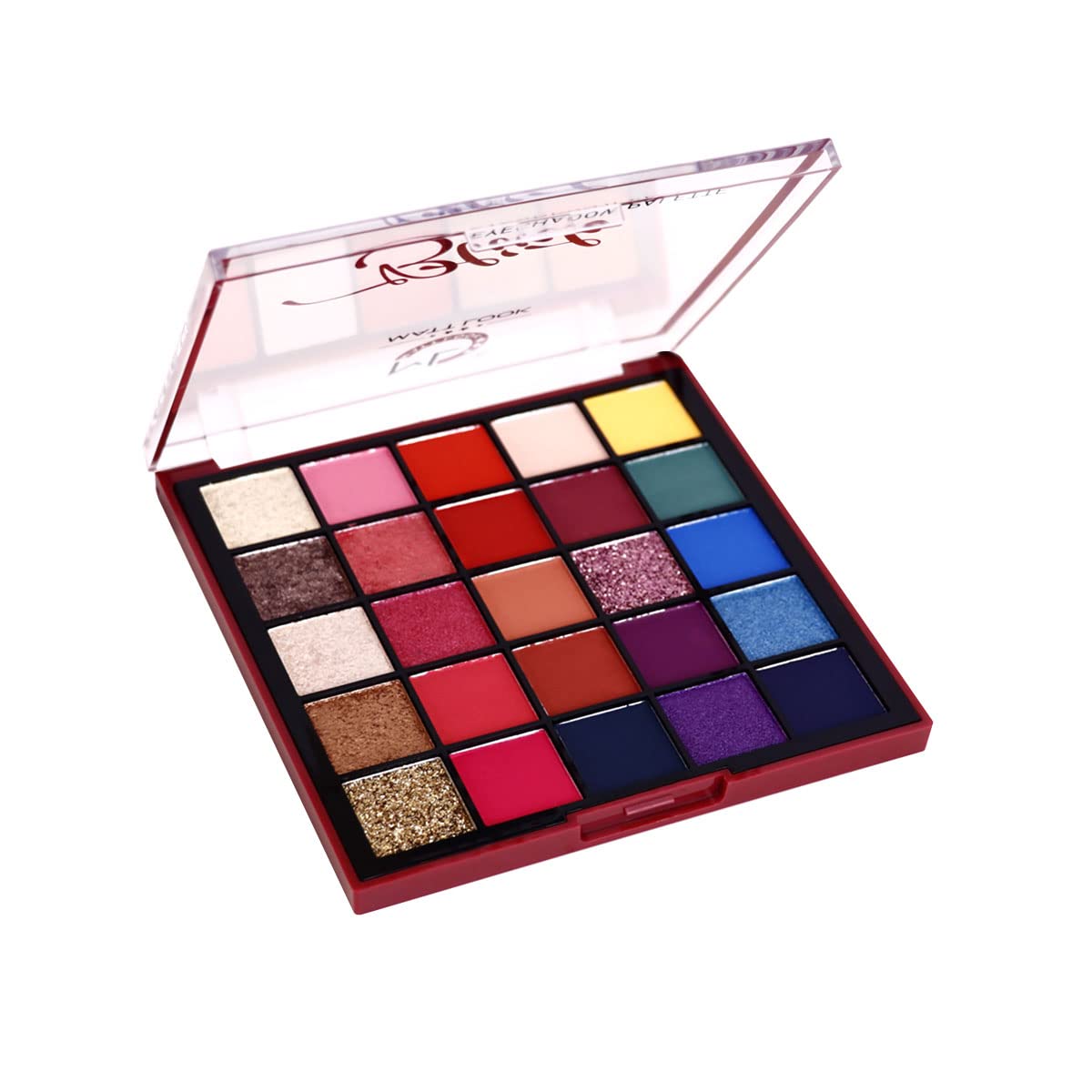 MATT LOOK 25 Colors Blink Eyeshadow Palette|Highly Pigmented|Blendable| |Matte & Shimmery Palette|Long Lasting|Creative & Fashion Eye Make-Up- Mutlicolor-01(26 gm)