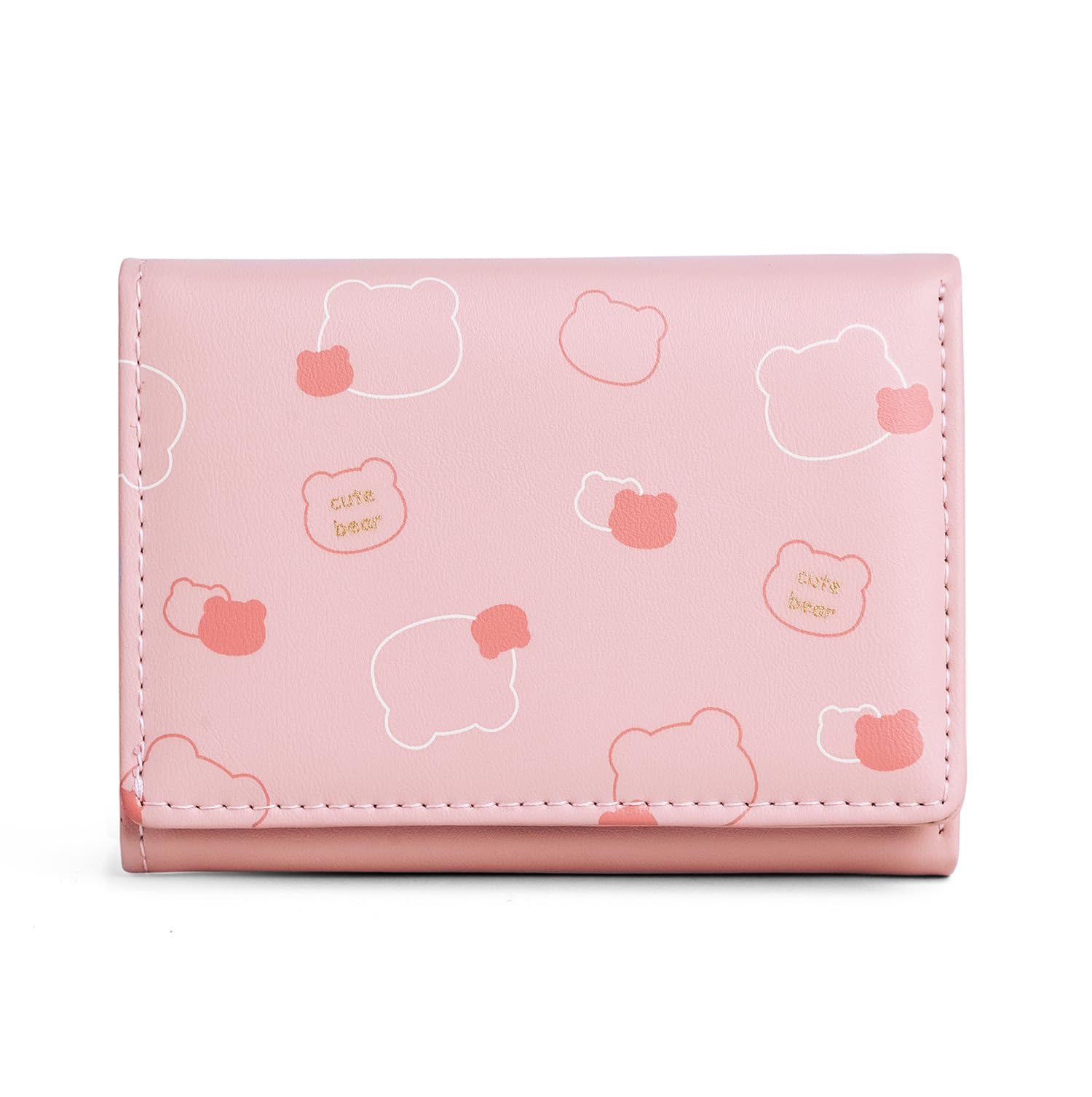 INOVERA (LABEL) Tri-fold Wallet for Women Girls Cards Coin