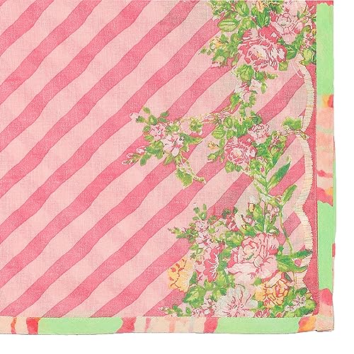 Biba Girls PRINTED STRAIGHT KID(KW5334_PINK - GREEN_13)