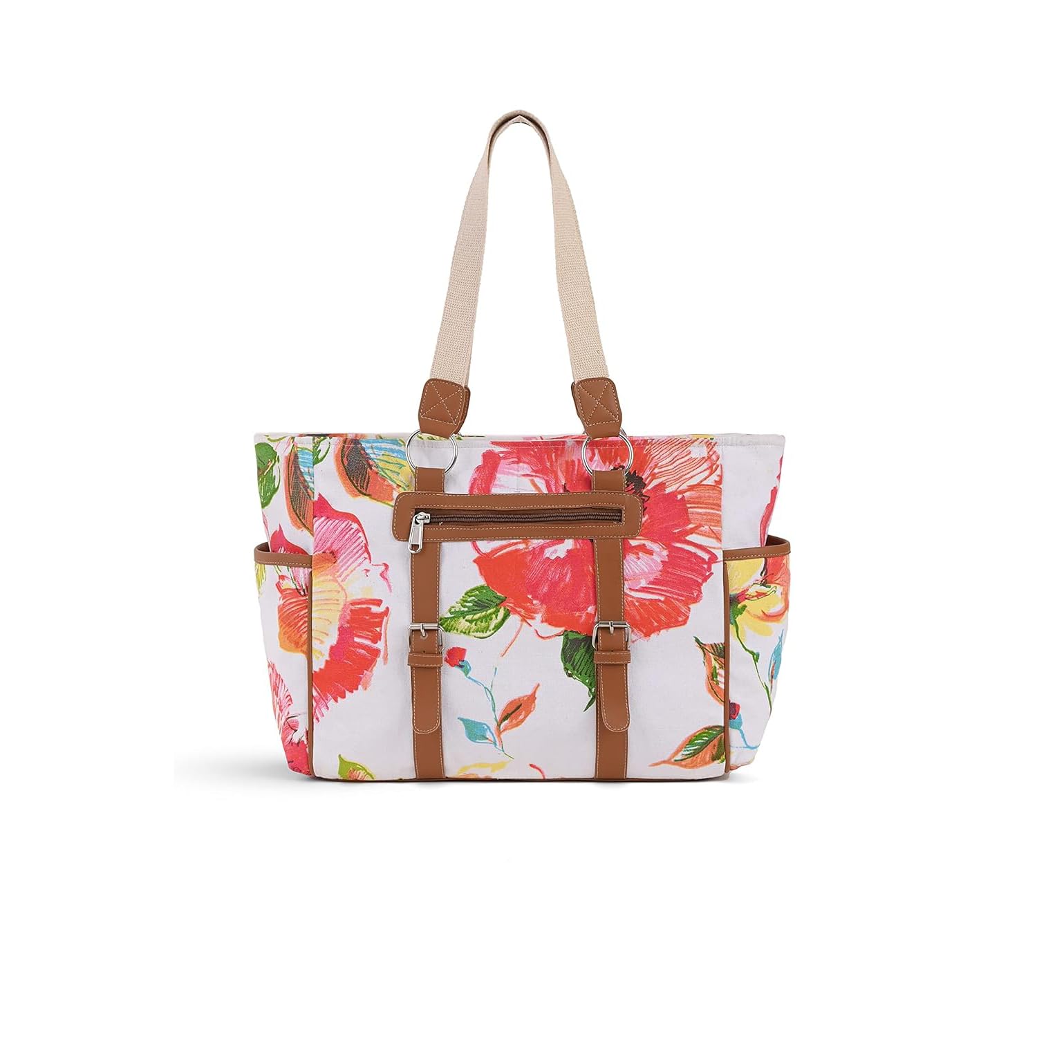 Boho Girl Sling Bag for Women Floral Printed Tote Bag Outdoor Small/Big  Shoulder Bags Oversized Tote Bag for Women Tote Bag for Traveling