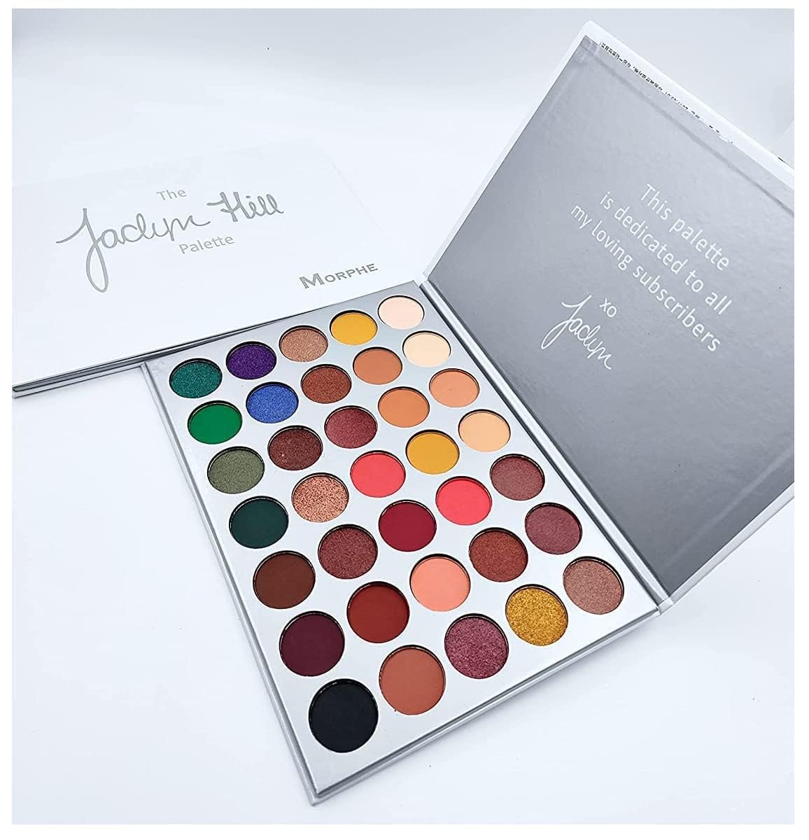 FAIRY FIRST® Eyeshadow Jaclyn Hill Eyeshadow Palette - 35 Shimmer & Matte Finish Eye Shadow For Women (Multicolor)