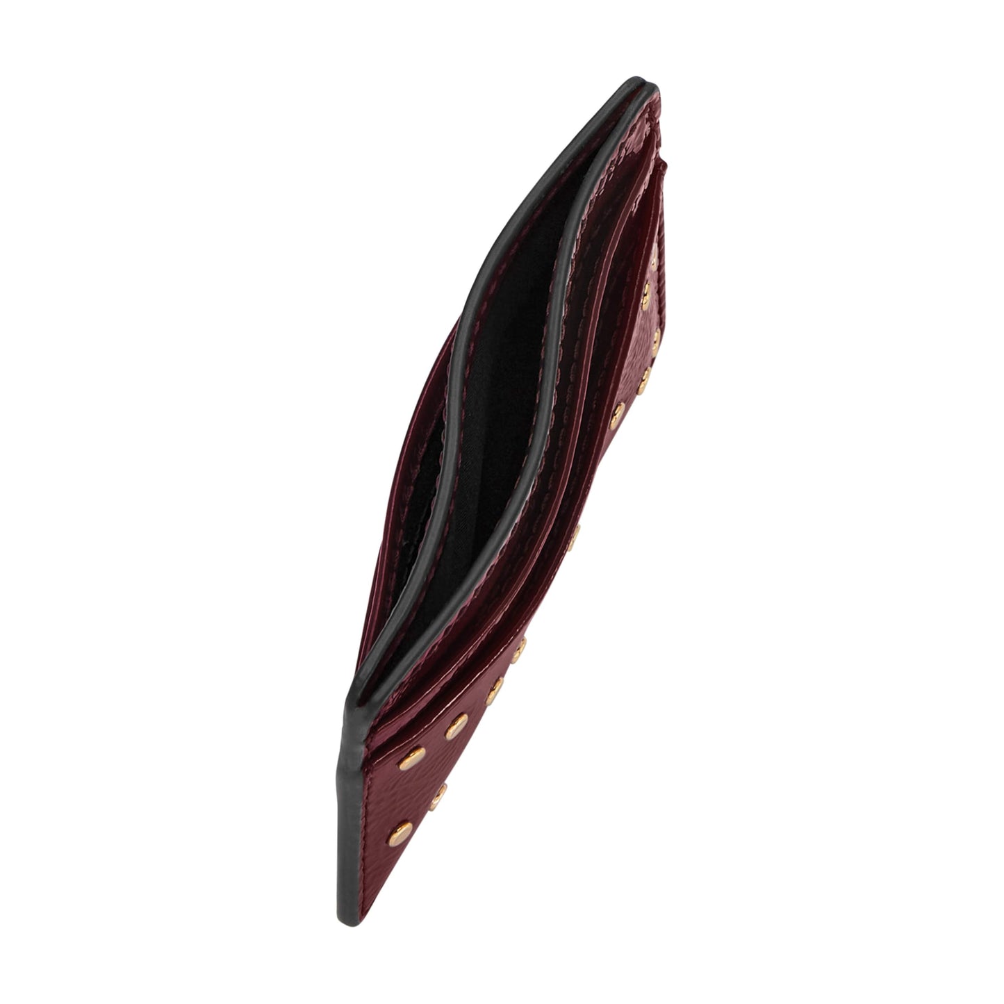 Fossil Women's Steven Card Case, Red Mahogany, One Size, Steven Card Case