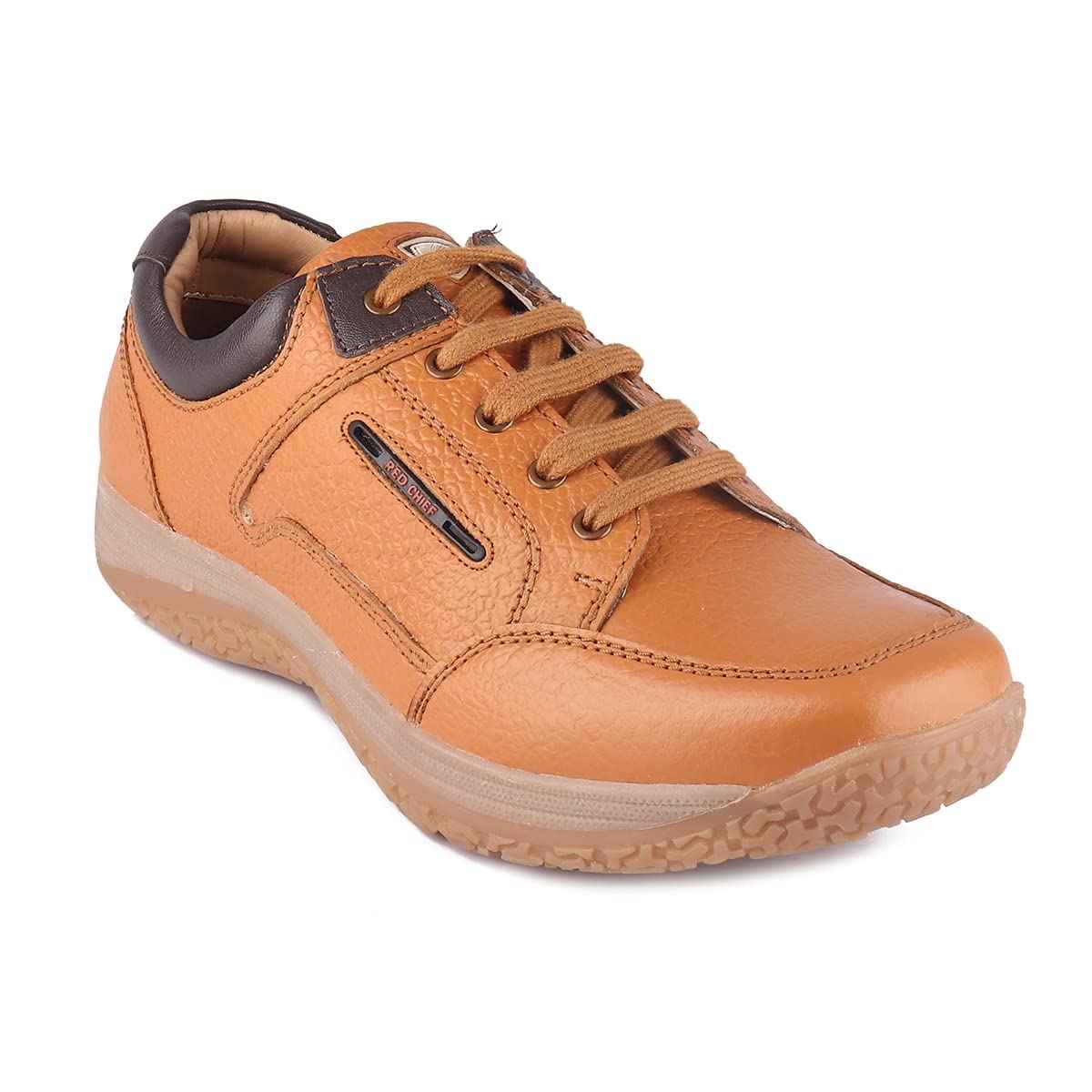Red Chief Lace Up | Casual Shoes for Men | Elephant Tan | TPR Sole