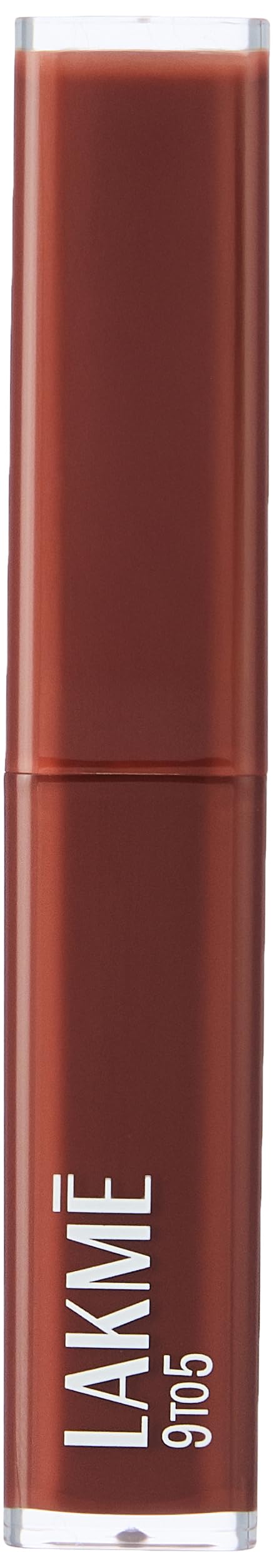 Lakme 9to5 Lip Tattoo Matte Slim Stick, Brownie Point, 2g, for Intense Color and Full Coverage, with Bakuchiol and Vitamin E, Smudgeproof and Waterproof, Long-Lasting Lipstick for Women