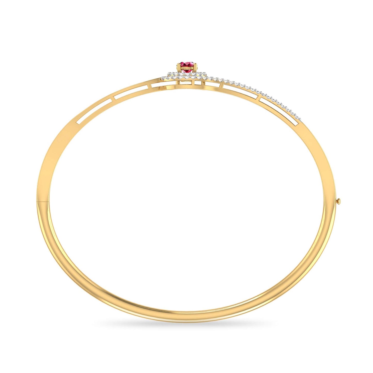 PC Jeweller 18k (750) Yellow Gold and Diamond Bracelet for Women