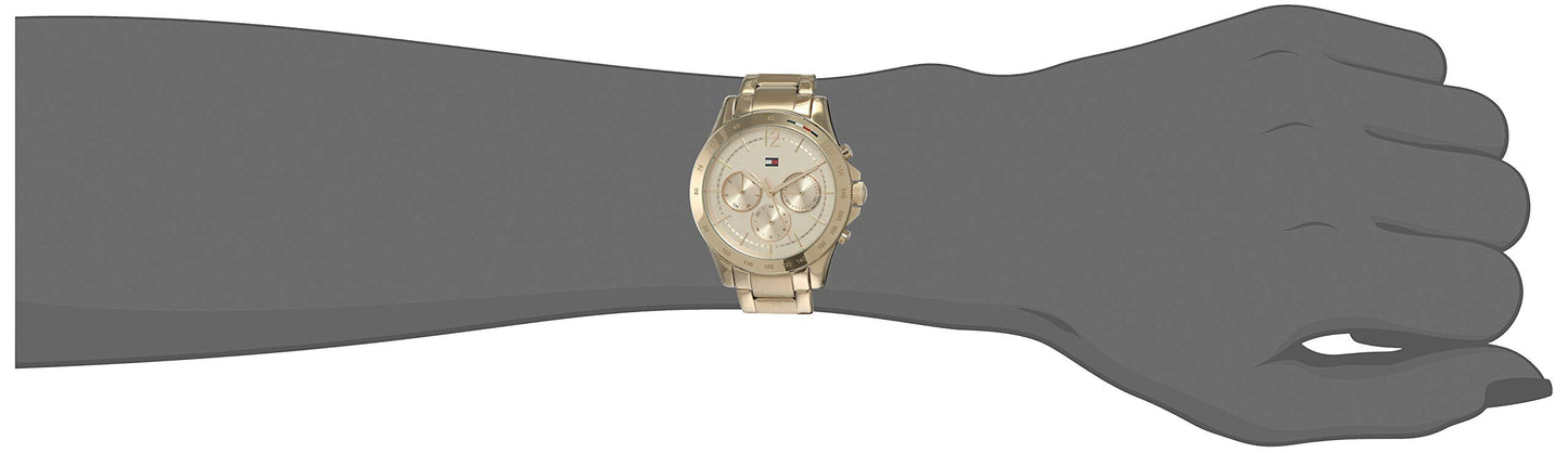 Tommy Hilfiger Haven Analog Gold Dial Women's Watch-TH1782197W