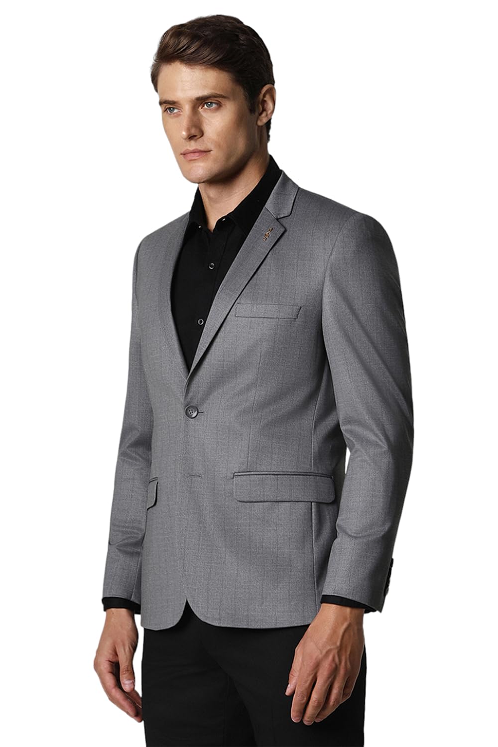 Van Heusen Men's Blazer (VHBZVKULF217225_Grey
