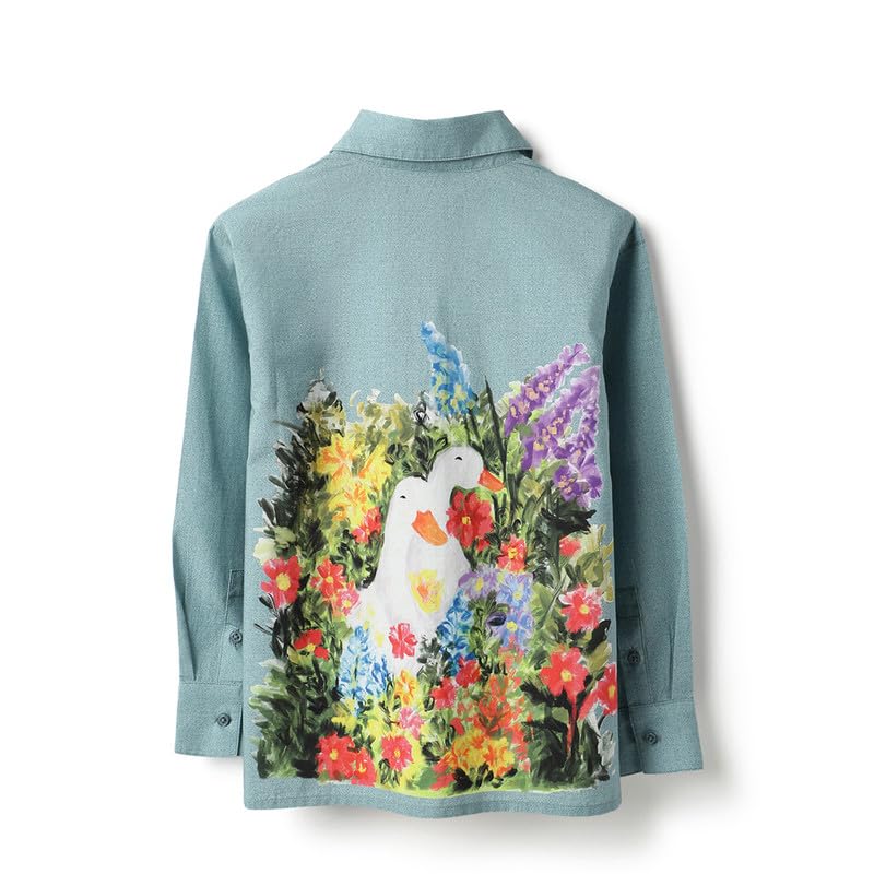 United Colors of Benetton Regular Fit Spread Collar Floral Shirt