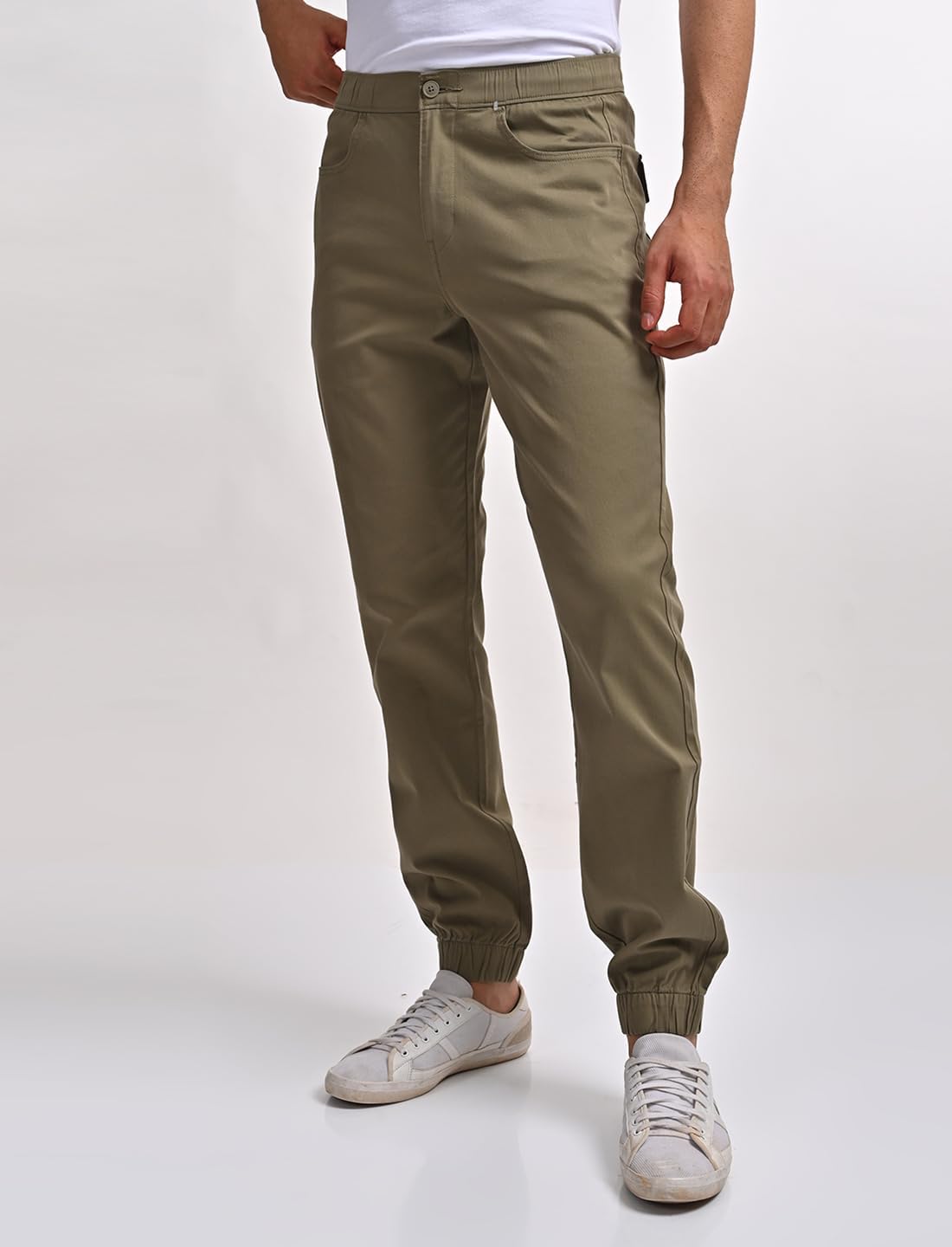 Levi's Men Mid Rise Relaxed Casual Pants (000UT-0001_Green, XL