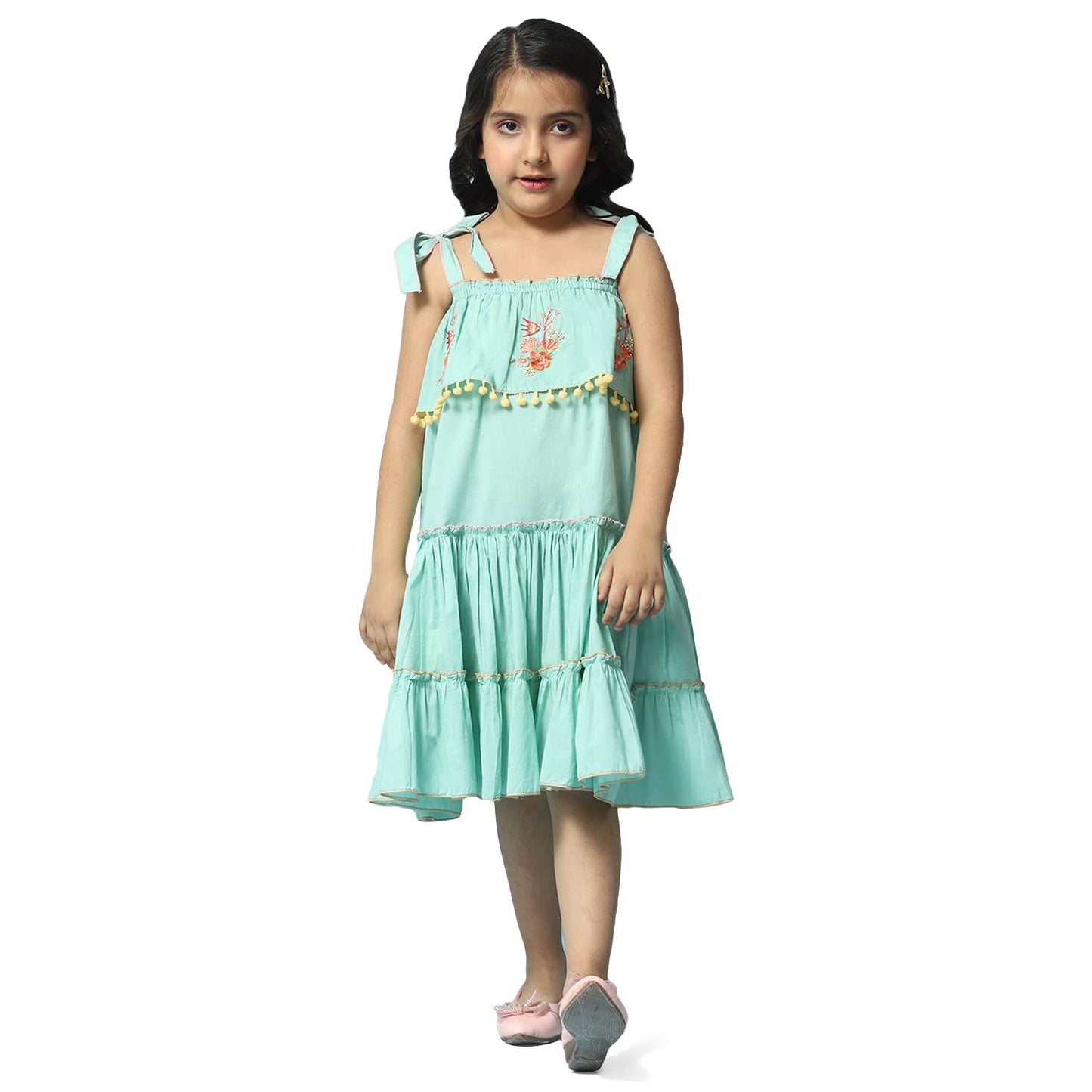 BIBA Girl Solid Kid(KW5262_SEA Green_7)