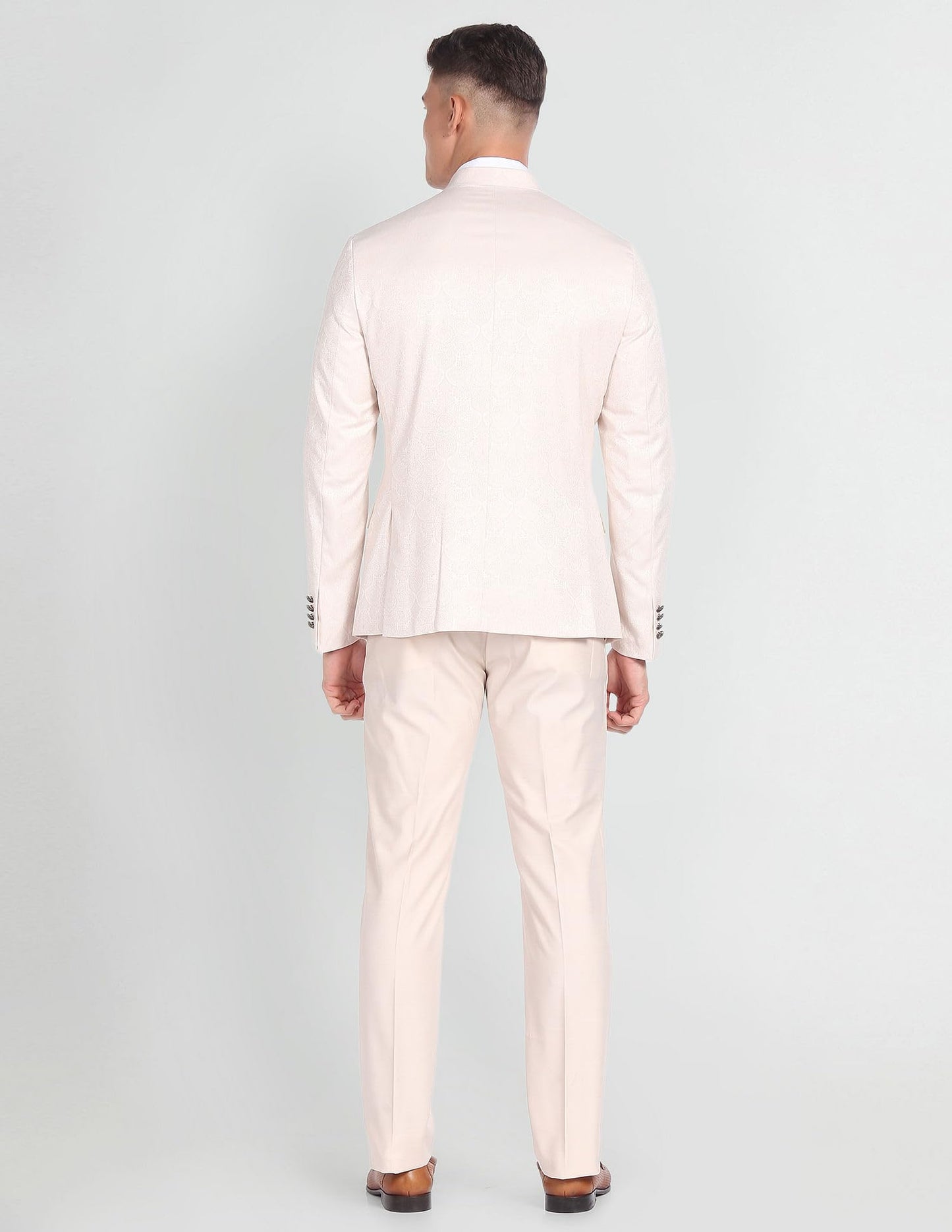 Arrow Men's Polyester Single Breasted Business Suit Pants Set